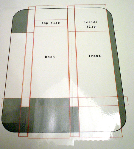 paint chip card holder DIY