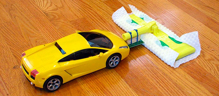 remote car mop