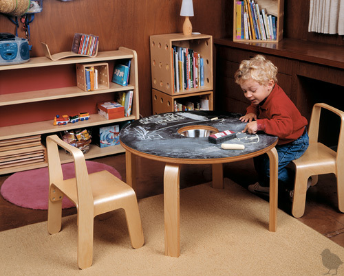 chalkboard table