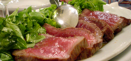 Florence i due G charred steak