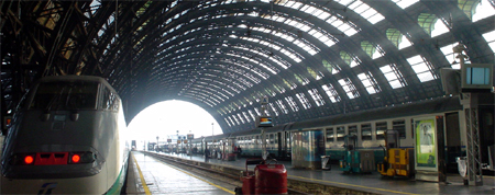 italy trip train station milan