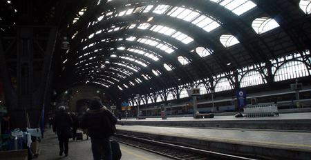 italy trip milan train station