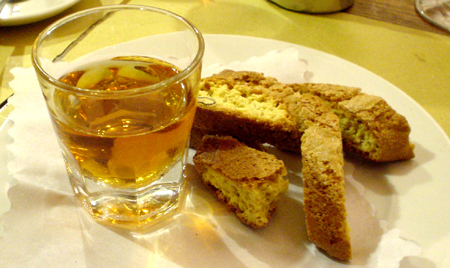 Florence I Due G Wine and Biscotti
