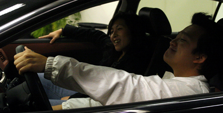 GM test drive detroit driving