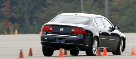 GM test drive detroit ESC Electronic Stability Control Test