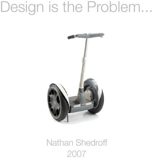 Design is the problem nathan shedroff