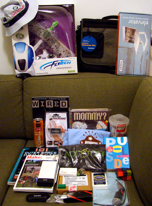 gadgetoff 2007 giftbag