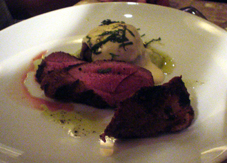 Oleana restaurant lamb