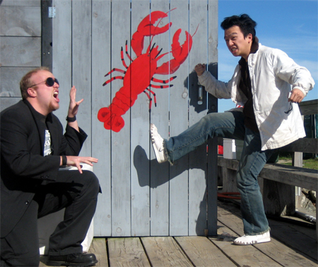 PopTech 2007 lobster stop