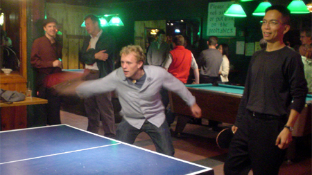 PopTech 2007 Camden Maine Gilberts ping pong