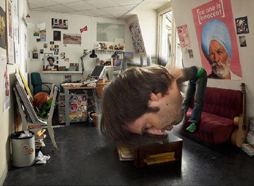 Christophe Huet big head design process