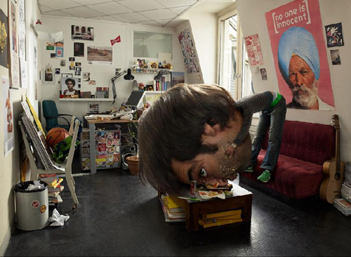 Christophe Huet big head design process