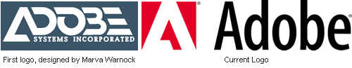 adobe logo evolution