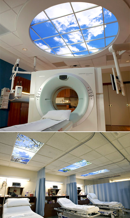 Sky factories ceiling installations