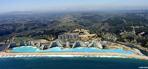 World�s Largest Pool At San Alfonso Del Mar Resort In Chile