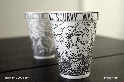 boey styrofoam cup3