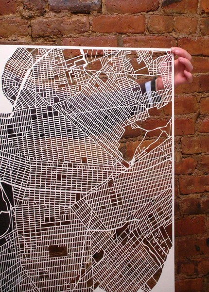 new york city street map. A city map of New York City,